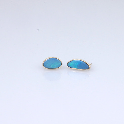 pebble beach opal earrings