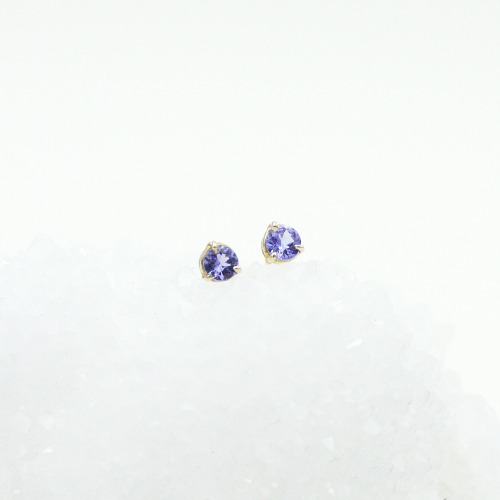 Blue Sparkles Stud Earrings 블루스파클 스터드